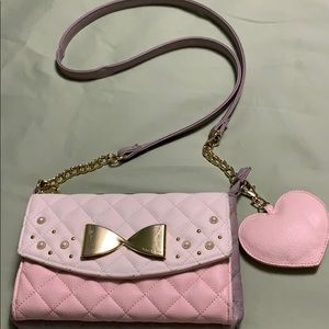 Betsey Johnson purse multi-colored